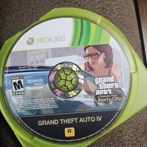 Grand Theft Auto IV and Episodes From Liberty City (XBOX 360 Disc Only)